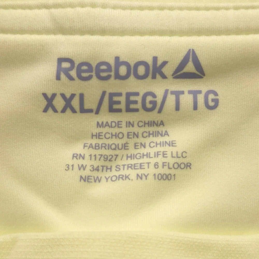 Reebok Revolve Slim Shorts Luminary Green Athletic Running Womens XXL‎